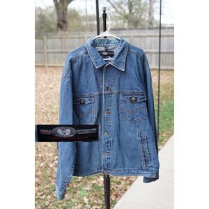 Wu Wear Denim Jacket Blue XXL
